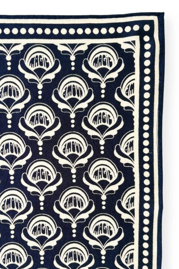 Foulard Latika 'Wonderful' Navy | APACHES COLLECTIONS