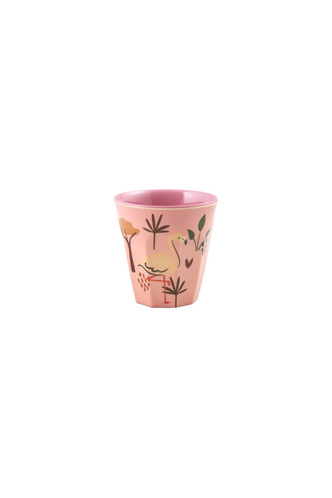 Petit Gobelet 'Jungle Animal' Rose | RICE