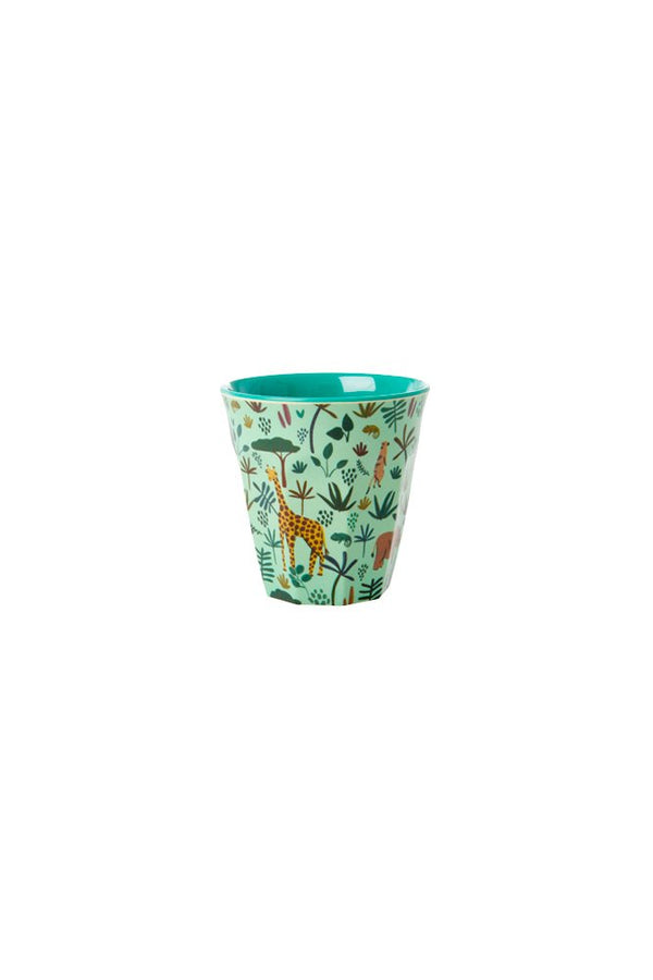 Petit Gobelet 'Jungle Animal' Rose | RICE