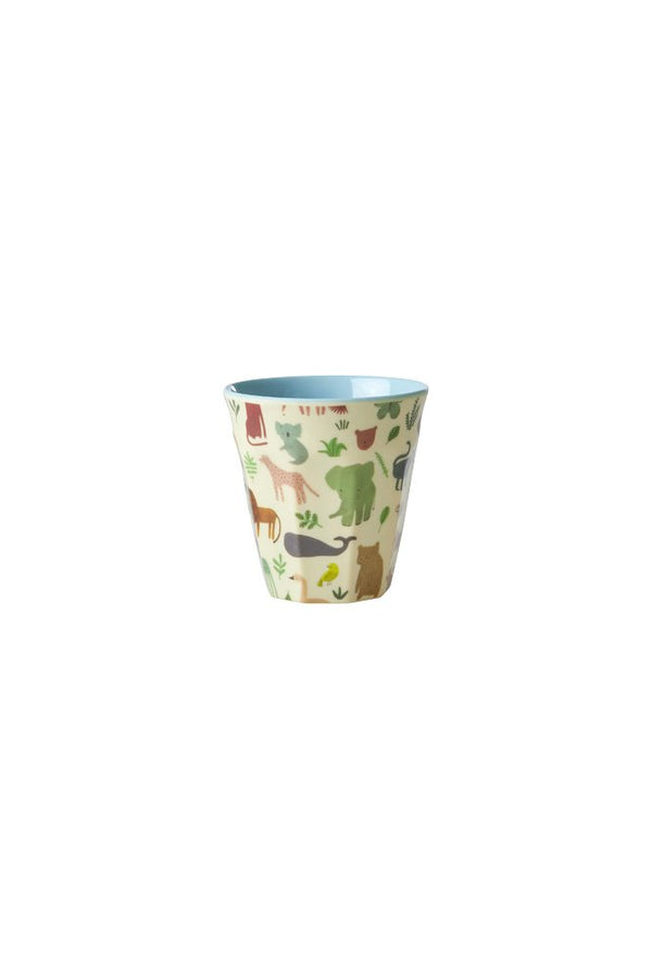 Petit Gobelet 'Sweet Jungle' Bleu clair | RICE