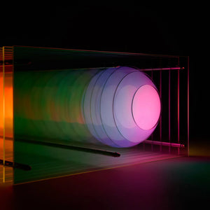 Petite lampe rectangulaire 'Lop' Dreamy irisé | BANG