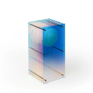 Petite lampe rectangulaire 'Lop' Dreamy irisé | BANG