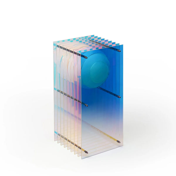 Petite lampe rectangulaire 'Lop' Dreamy irisé | BANG