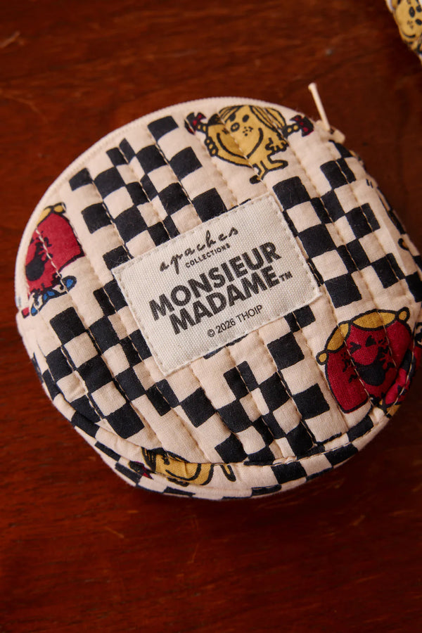 Petite pochette ‘Pari’ Récrée Macadamia | APACHES COLLECTIONS X MONSIEUR MADAME