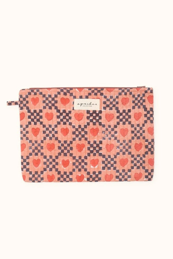 Small pochette 'Sana' Amor Rust | APACHES COLLECTIONS