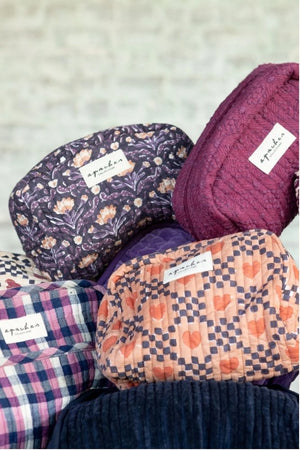 Petite Trousse 'Gaya' Khadi Rose | APACHES COLLECTIONS
