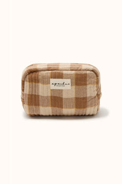 Petite Trousse 'Gaya' Khadi Caramel | APACHES COLLECTIONS