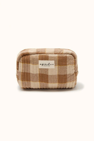 Petite Trousse 'Gaya' Khadi Caramel | APACHES COLLECTIONS