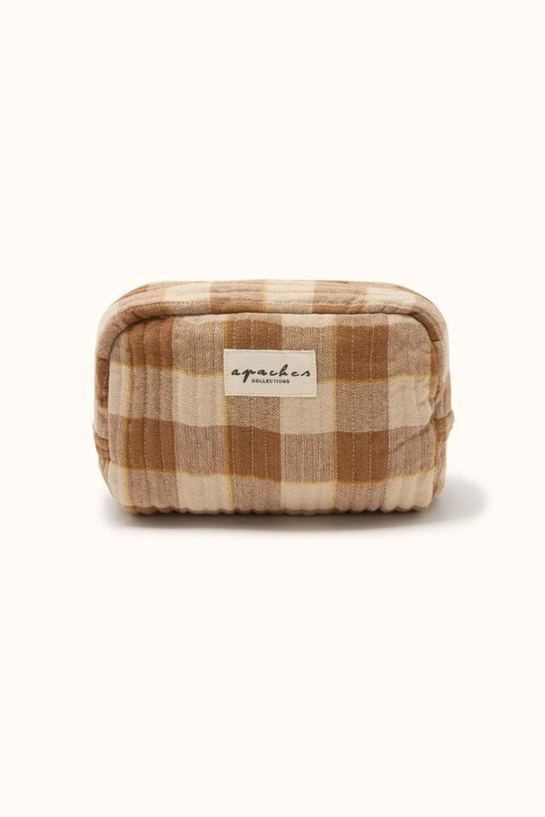 Petite Trousse 'Gaya' Khadi Caramel | APACHES COLLECTIONS