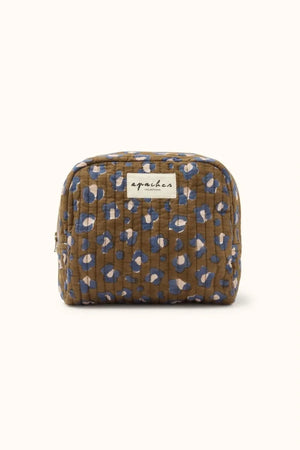Petite Trousse 'Gaya' Léopard Tapenade | APACHES COLLECTIONS