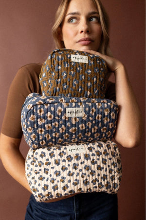 Petite Trousse 'Gaya' Léopard Rust | APACHES COLLECTIONS