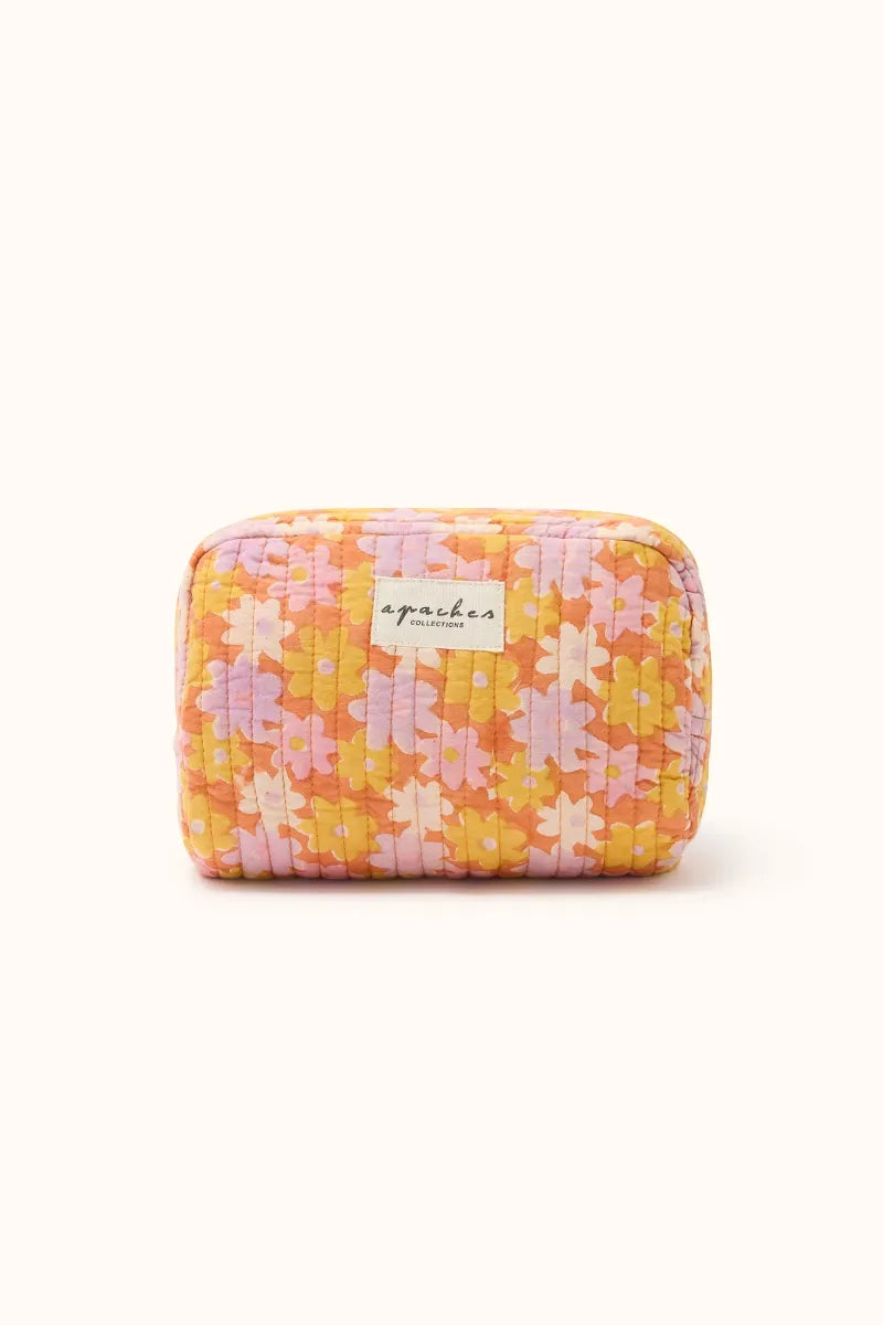 Petite Trousse 'Gaya' Paquerette Orange | APACHES COLLECTIONS
