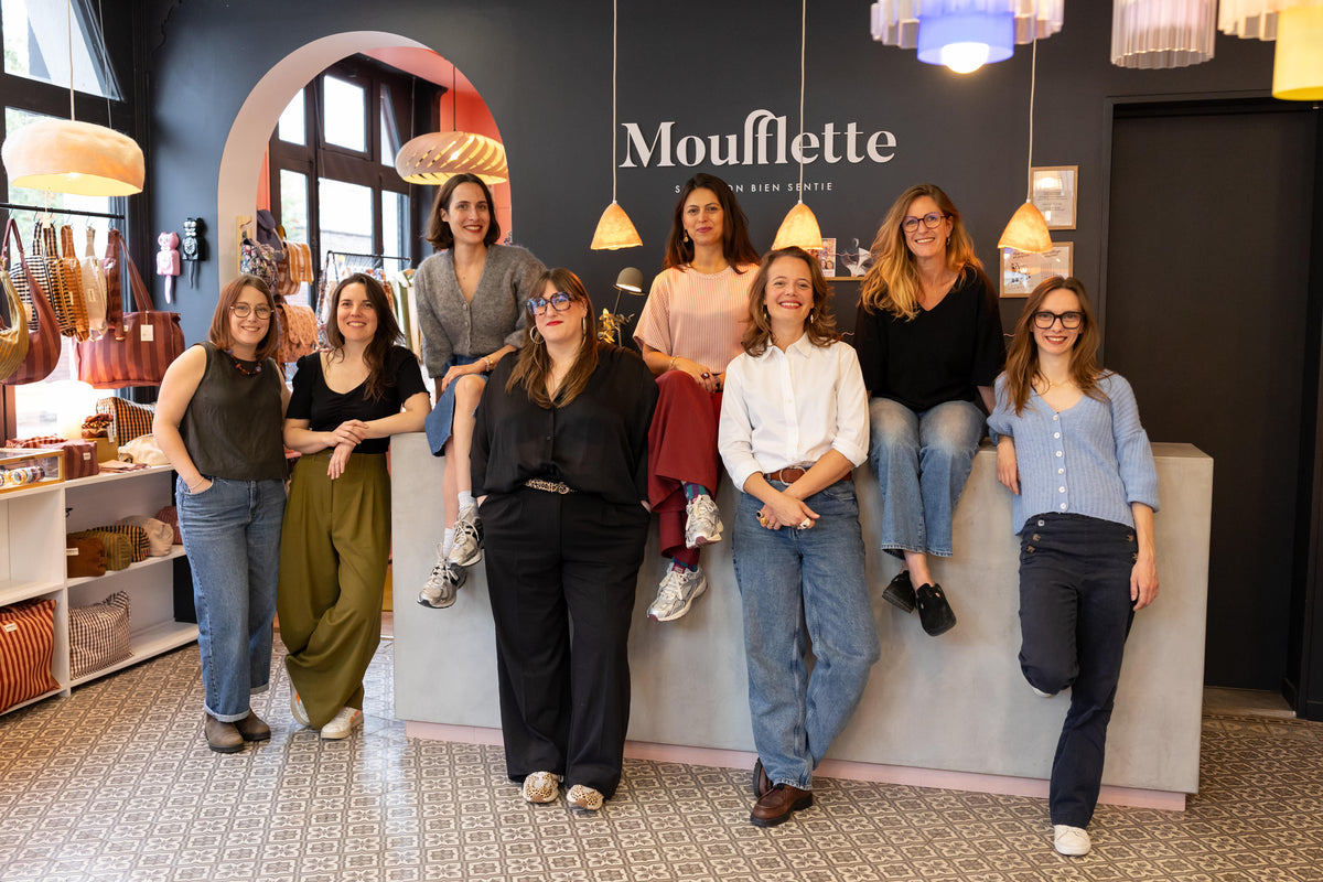 La team Mouflette en boutique