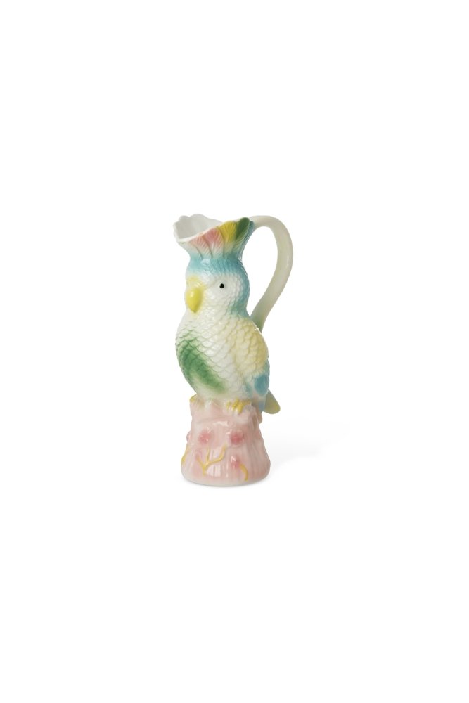 Pichet Oiseau en céramique Menthe | RICE