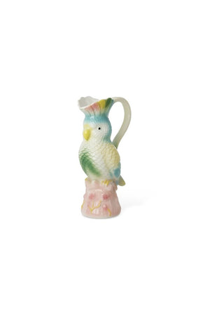 Pichet Oiseau en céramique Menthe | RICE