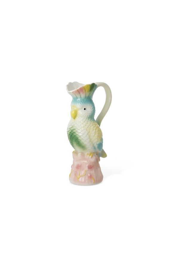 Pichet Oiseau en céramique Menthe | RICE