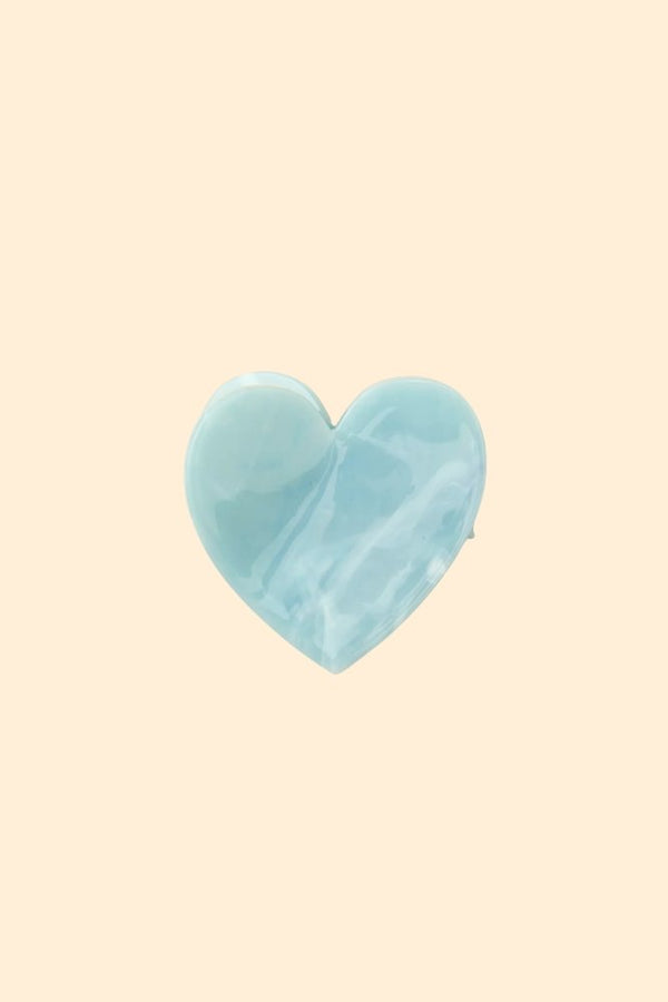 Pince à cheveux Coeur Bleu | COUCOU SUZETTE