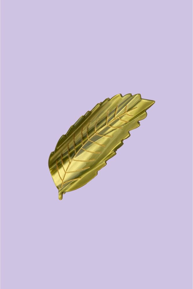 Pince à cheveux Feuille de châtaignier | COUCOU SUZETTE
