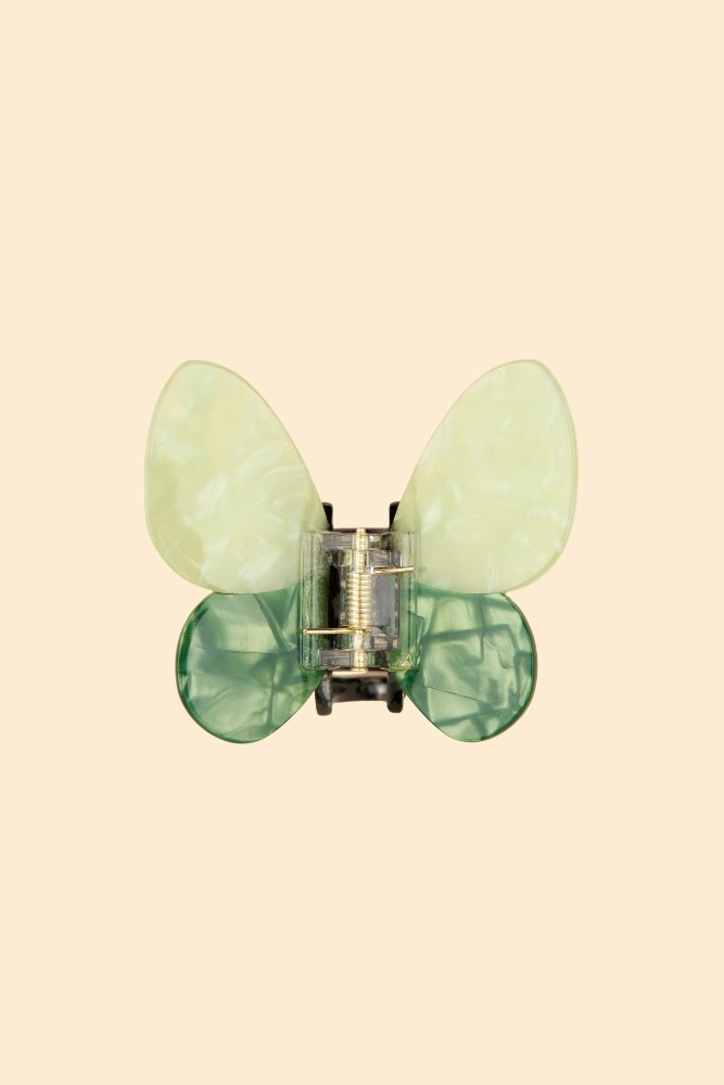 Pince à cheveux Papillon Vert | COUCOU SUZETTE