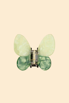 Pince à cheveux Papillon Vert | COUCOU SUZETTE
