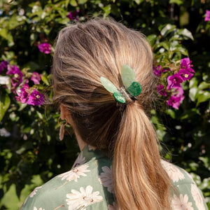 Pince à cheveux Papillon Vert | COUCOU SUZETTE