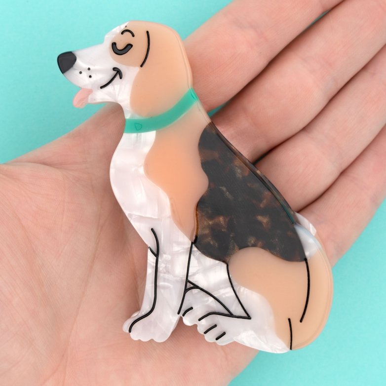 Pince à cheveux Beagle | COUCOU SUZETTE