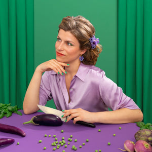 Pince à cheveux Pensées | COUCOU SUZETTE