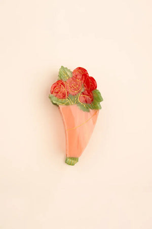 Pince à cheveux Bouquet de roses | COUCOU SUZETTE
