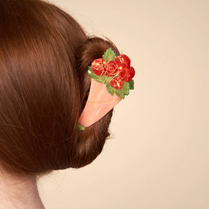Pince à cheveux Bouquet de roses | COUCOU SUZETTE