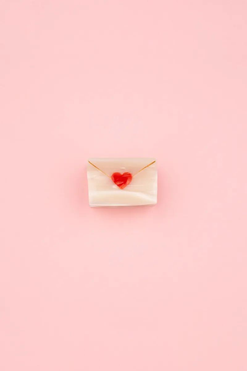 Mini pince à cheveux Lettre d'amour | COUCOU SUZETTE
