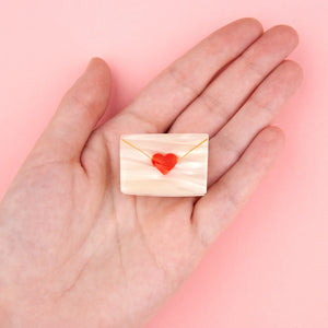 Mini pince à cheveux Lettre d'amour | COUCOU SUZETTE