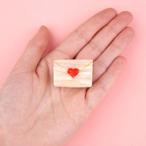 Mini pince à cheveux Lettre d'amour | COUCOU SUZETTE