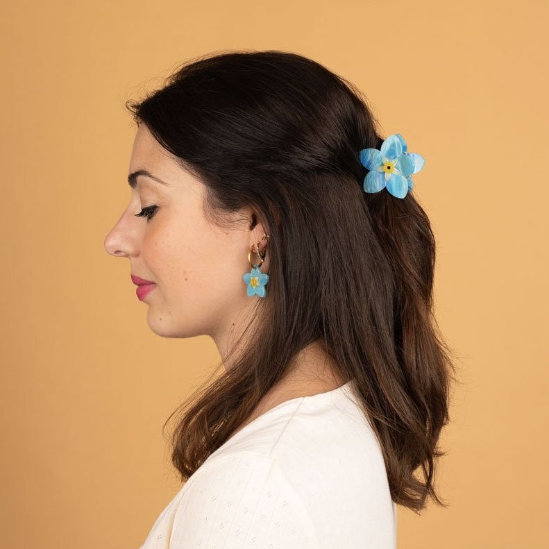 Pince à cheveux Myosotis | COUCOU SUZETTE