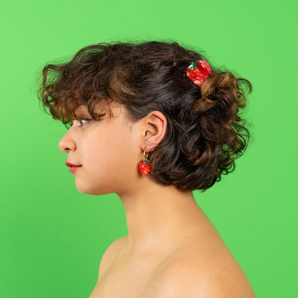 Pince à cheveux Fraise | COUCOU SUZETTE