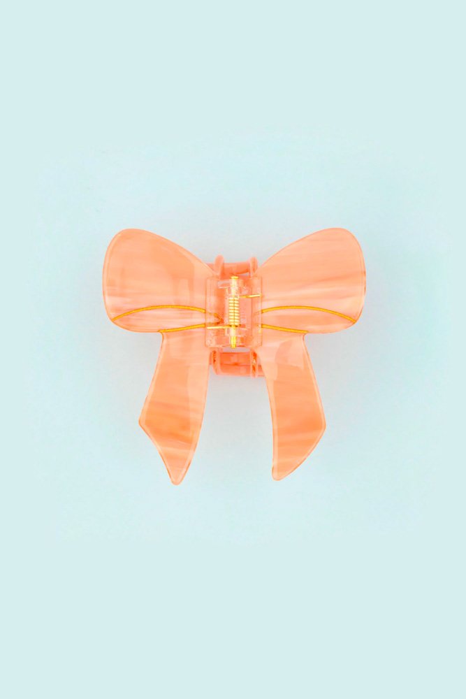 Pince à cheveux Noeud Rose | COUCOU SUZETTE