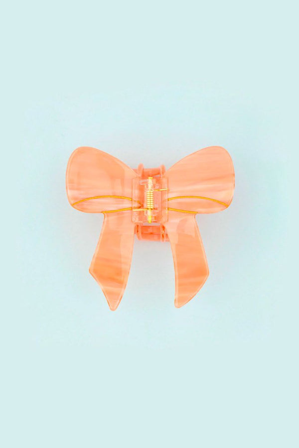 Pince à cheveux Noeud Rose | COUCOU SUZETTE