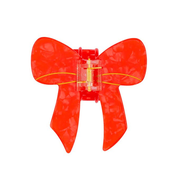 Pince à cheveux Noeud Rouge | COUCOU SUZETTE