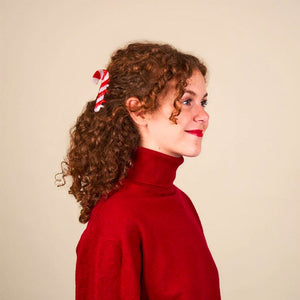 Grande pince à cheveux Sucre d'orge | COUCOU SUZETTE