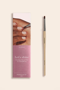 Pinceau paillettes nail art | MANUCURIST