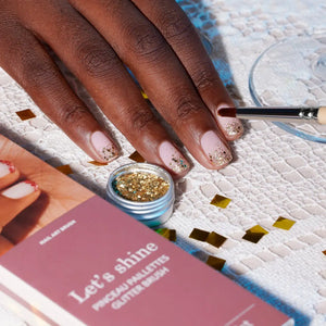 Pinceau paillettes nail art | MANUCURIST