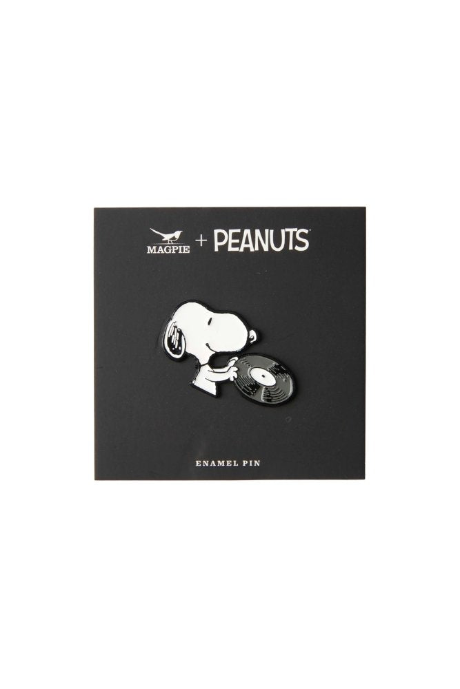 Pin's Snoopy 'Music Is Life' Records | PEANUTS X MAGPIE