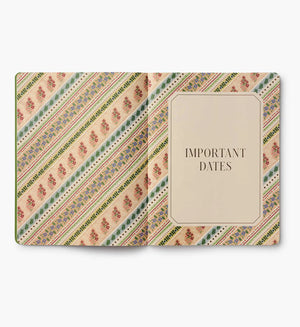 Planner hebdomadaire 2026-2027 souple 12 mois ‘Paisley' | RIFLE PAPER CO
