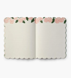 Planner hebdomadaire 2026-2027 souple 12 mois ‘Pink Hydrangea' | RIFLE PAPER CO