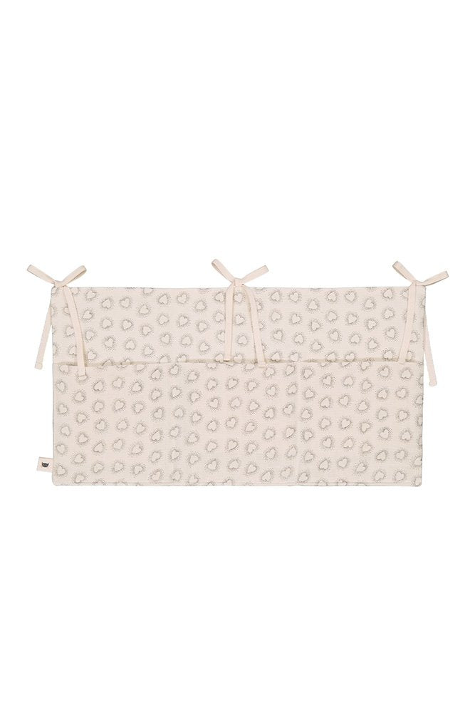 Pochette de lit 'Mathilde' Dotted heart | ROSE IN APRIL