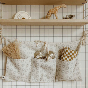 Pochette de lit 'Mathilde' Dotted heart | ROSE IN APRIL