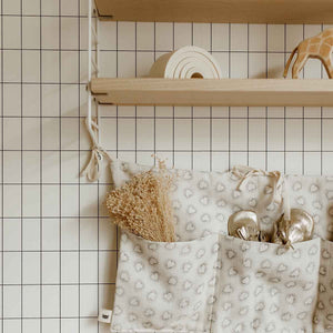 Pochette de lit 'Mathilde' Dotted heart | ROSE IN APRIL