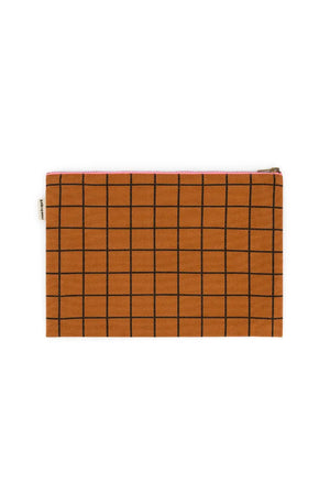 Pochette ‘Lili’ Check Ginger | ROSE IN APRIL