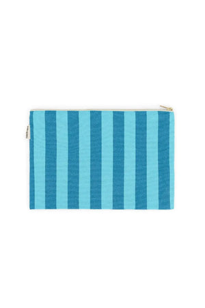 Pochette ‘Lili’ Rayures Capri / Tahitian | ROSE IN APRIL