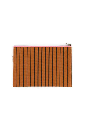 Pochette ‘Lili’ Rayures Tennis Ginger | ROSE IN APRIL