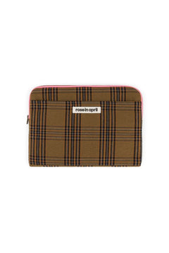 Housse d'ordinateur 'Octave' 13-14" Carreaux tartan | ROSE IN APRIL